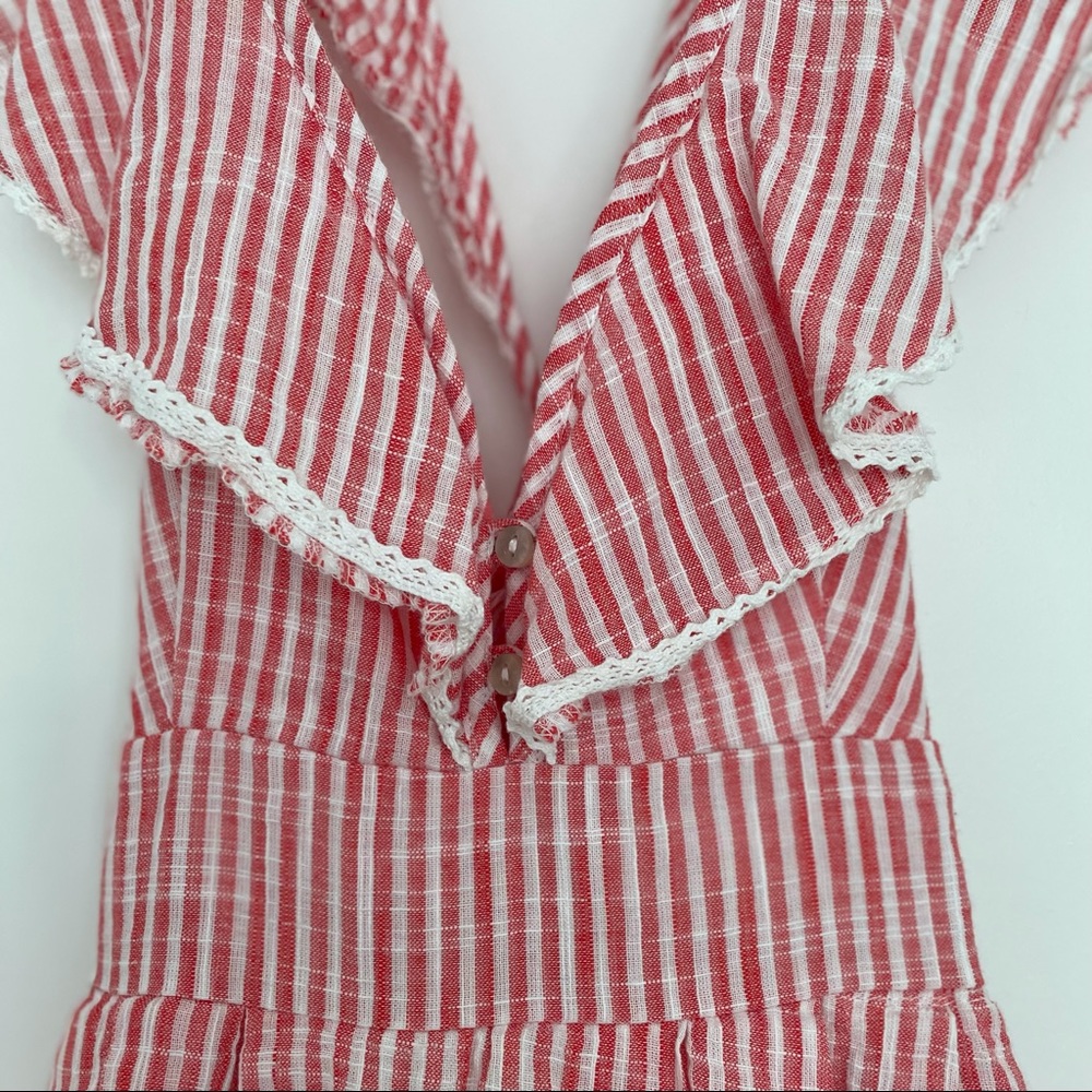 NWOT Free People Candy Striper Dress
